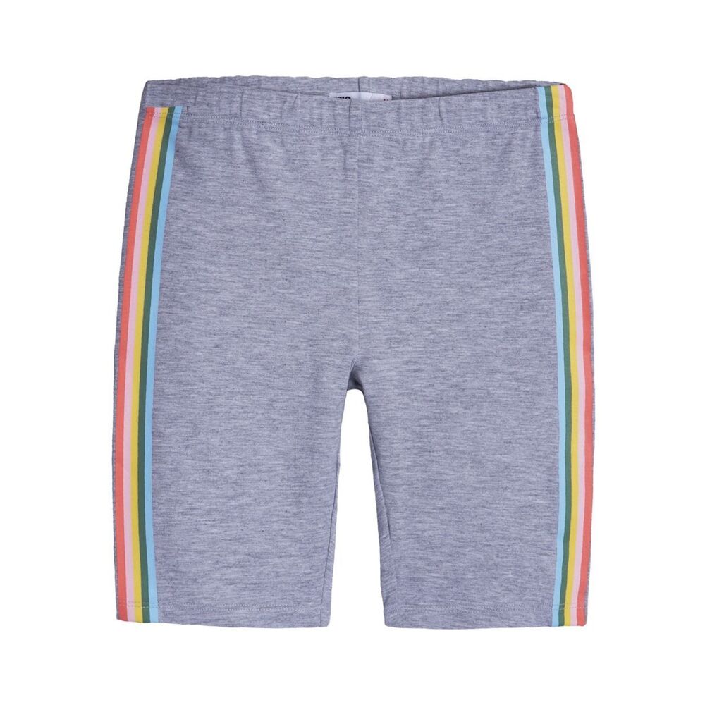 Epic Threads‎ Big Girls Heather Stripe Bike Ghost Heather Size L